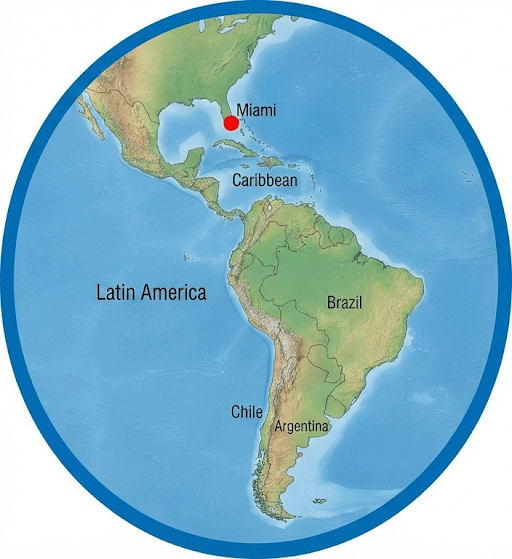 CDN infrastructure for Latin America from Miami